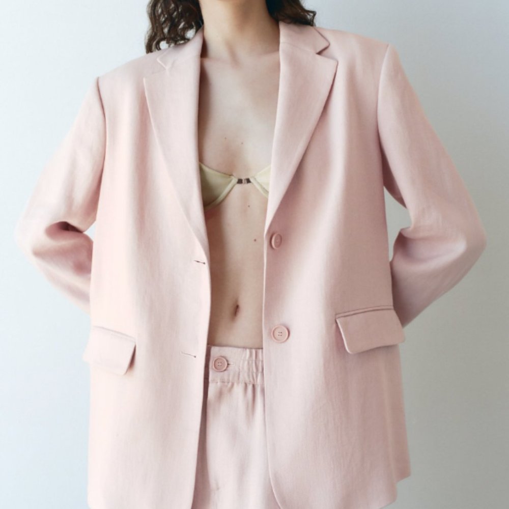 Zara Light Pink Blazer
